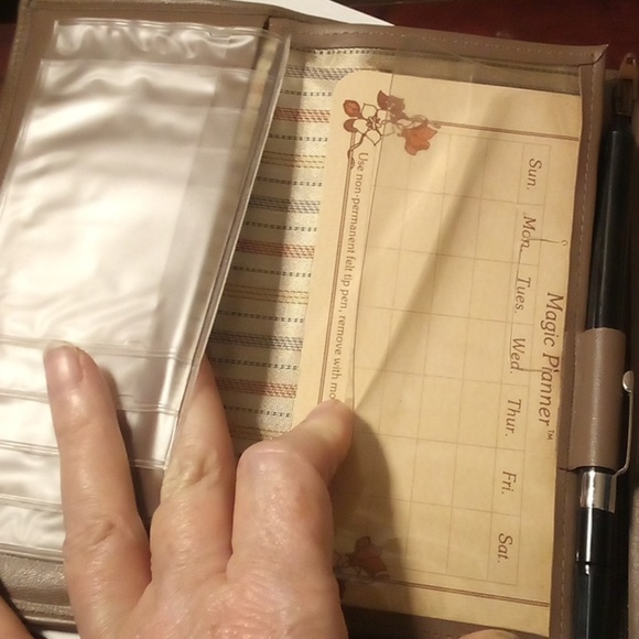 John Weitz LT Brown Checkbook Wallet - Picture 11 of 16